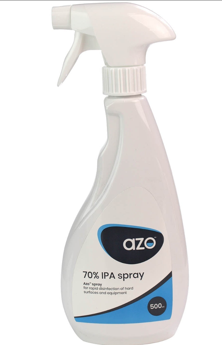 Azo™ Spray 70% IPA 500ml Spray